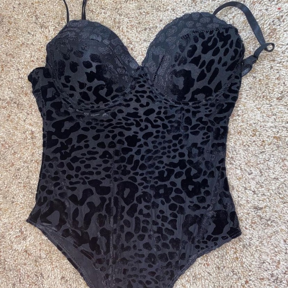 Leopard body suit
